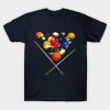 Pool Billiard Billiard Balls T-Shirt Official Billiard Merch