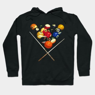 Pool Billiard Billiard Balls Hoodie Official Billiard Merch