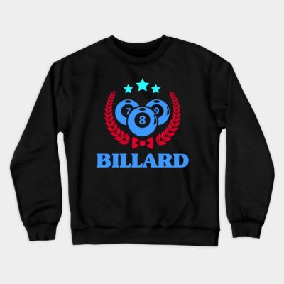 Billiard Pool Billiard Snooker Club Crewneck Sweatshirt Official Billiard Merch