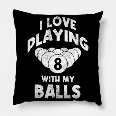 Billiard Pool Billiard Snooker Club Throw Pillow Official Billiard Merch