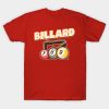 Billiard Pool Billiard Snooker Club T-Shirt Official Billiard Merch