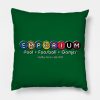 The Emporium Throw Pillow Official Billiard Merch