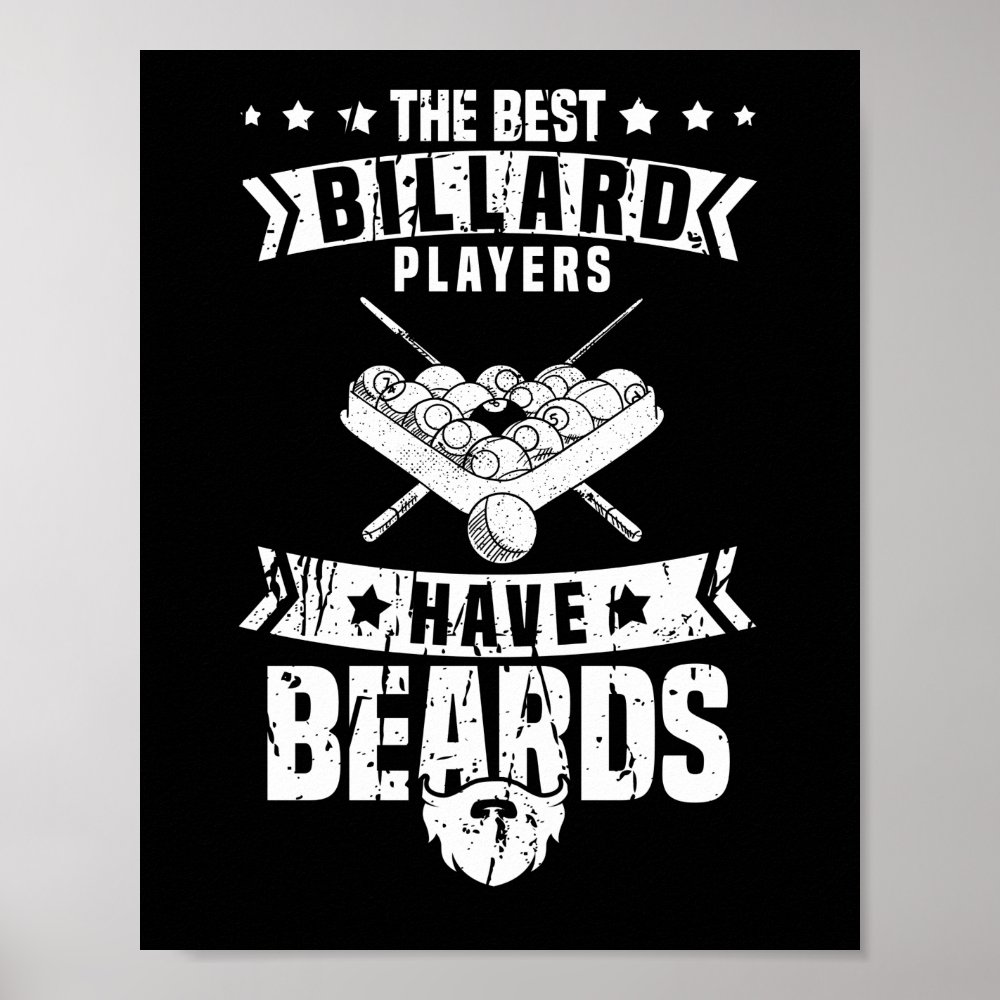 billiard pool player billard 8 ball poster r8c3413a6b2c44f96b196e66a0f98e425 wva 8byvr 1000 1 - Billiard Gifts