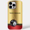 billiards sport ball and cue personalize with name case mate iphone case r2175b06a3e9648ff9084a7ef8d730958 s0dnv 1000 - Billiard Gifts
