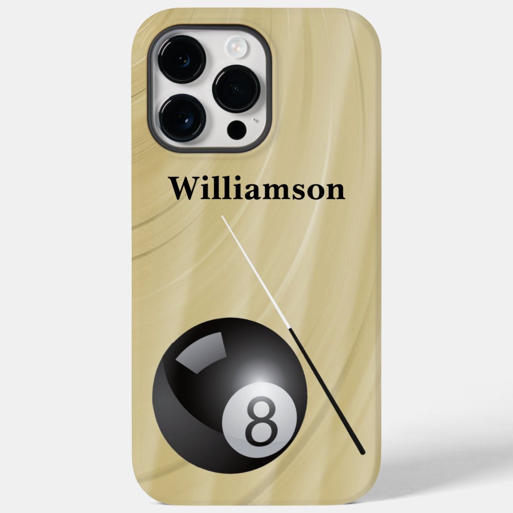 billiards sport personalize with name case mate iphone case rd26e372b092e4bb6a62c4597da75043d s0dnv 1000 - Billiard Gifts