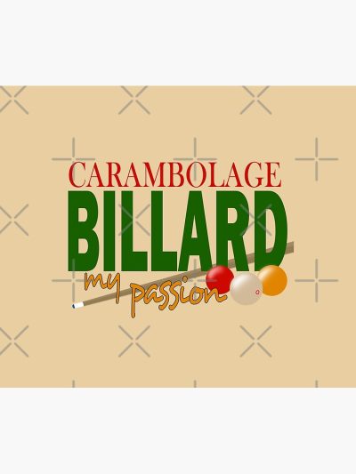 Carambolage Billiard My Passion Tapestry Official Billiard Merch