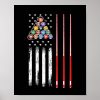 pool player american flag poster r881b131acd394bafb42d10b92f745126 wva 8byvr 1000 - Billiard Gifts