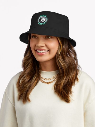 Pool Party Billiards Bucket Hat Official Billiard Merch