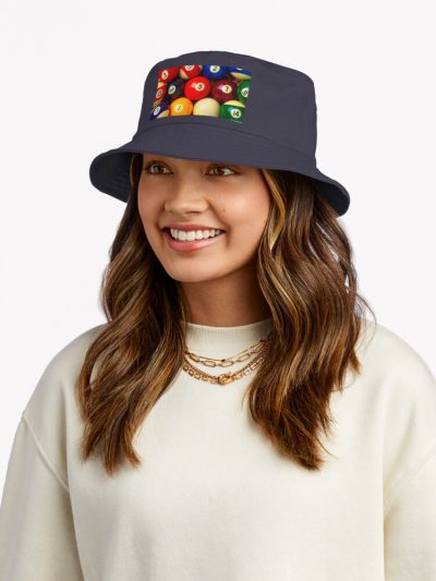 Basket Full Of Billiard Balls Bucket Hat Official Billiard Merch