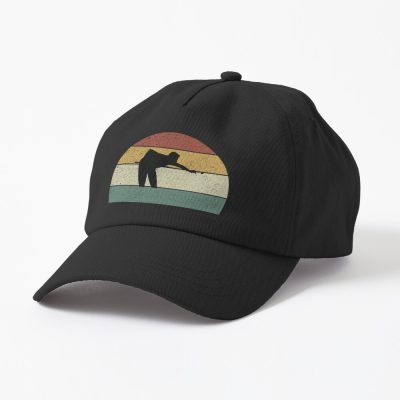 Retro Vintage Pool Player, Billiard Cap Official Billiard Merch