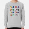 Billiard Balls Pattern - White Background Sweatshirt Official Billiard Merch