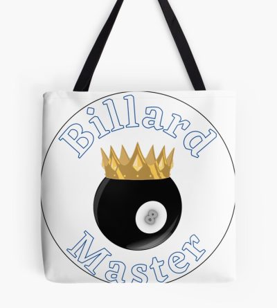 Billiard Master Is Simply Design For Pool Players Tote Bag Official Billiard Merch