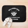 Pool Player Shirt For Dad, Pool Player Gift Bath Mat Official Billiard Merch