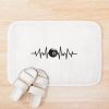 8 Ball Heartbeat Bath Mat Official Billiard Merch