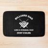 Pool Player Shirt For Dad, Pool Player Gift Bath Mat Official Billiard Merch