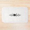 8 Ball Heartbeat Bath Mat Official Billiard Merch