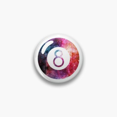 Galaxy Billiard Vector Pin Official Billiard Merch