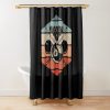 Vintage Billiard 8 Ball Snooker Player Shower Curtain Official Billiard Merch