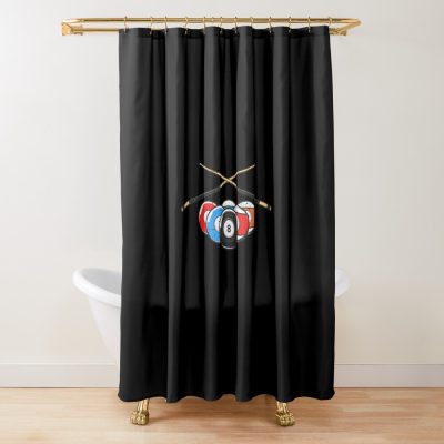 Shower Curtain Official Billiard Merch