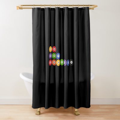 Shower Curtain Official Billiard Merch