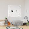 8 Ball Heartbeat Tapestry Official Billiard Merch