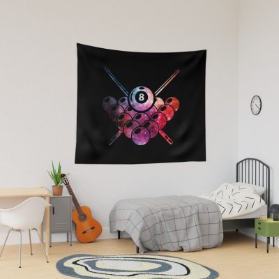 Galaxy Billiard Vector Tapestry Official Billiard Merch