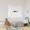 8 Ball Heartbeat Tapestry Official Billiard Merch