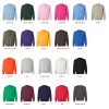 sweatshirt color chart - Billiard Gifts