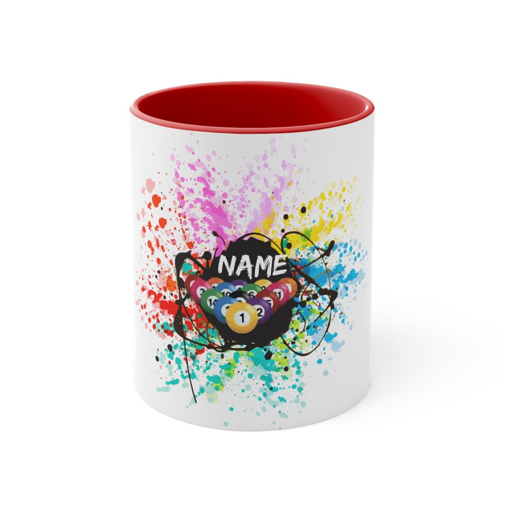 Personalized Billiard Coffee Mug